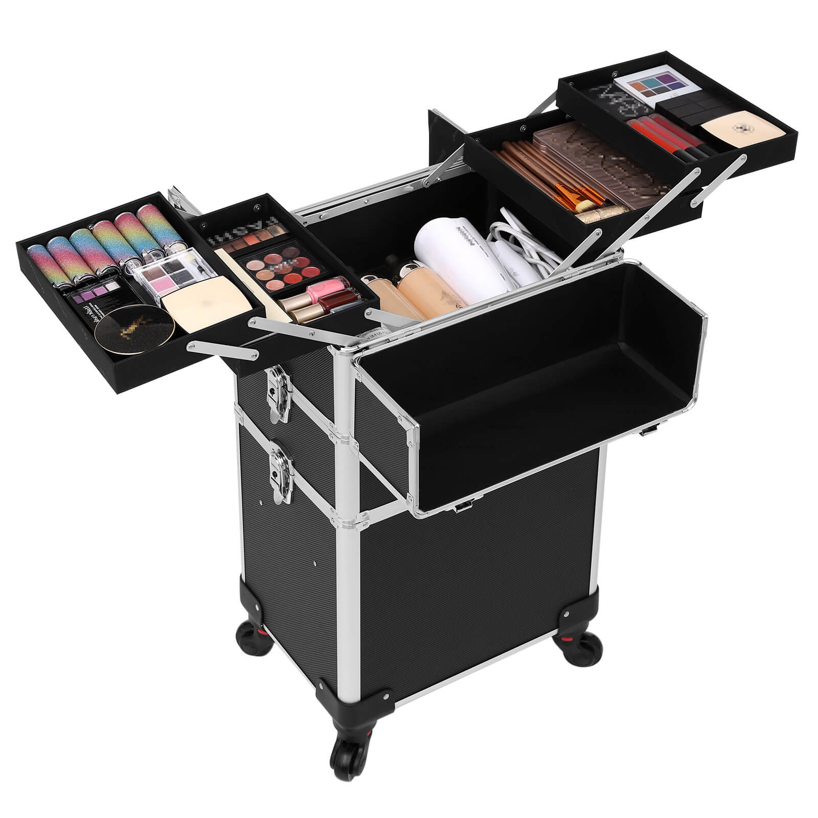 Make-up-Trolley-3-in-1-Black