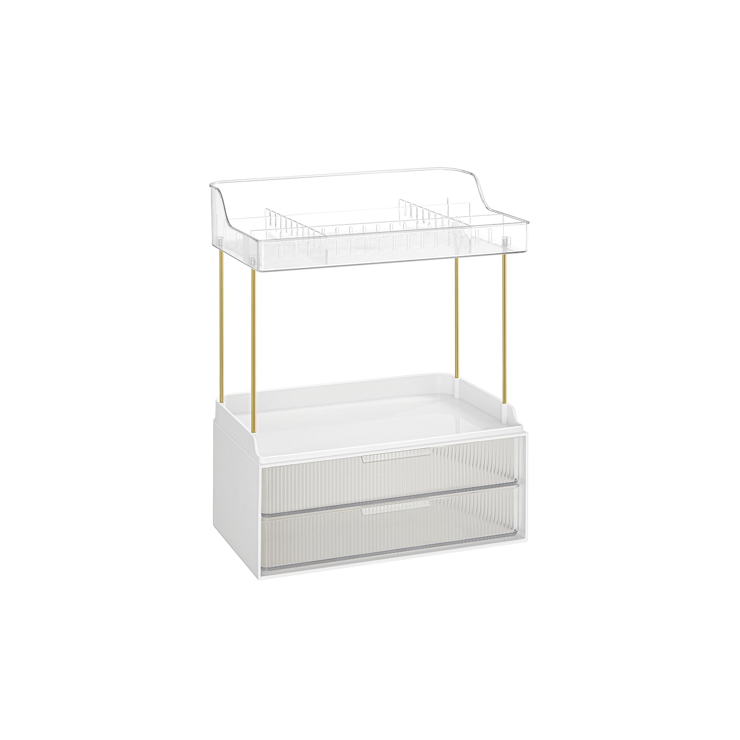 Make-up-Organizer 4 Stufen 20 x 32 x 39,1 cm, transparent