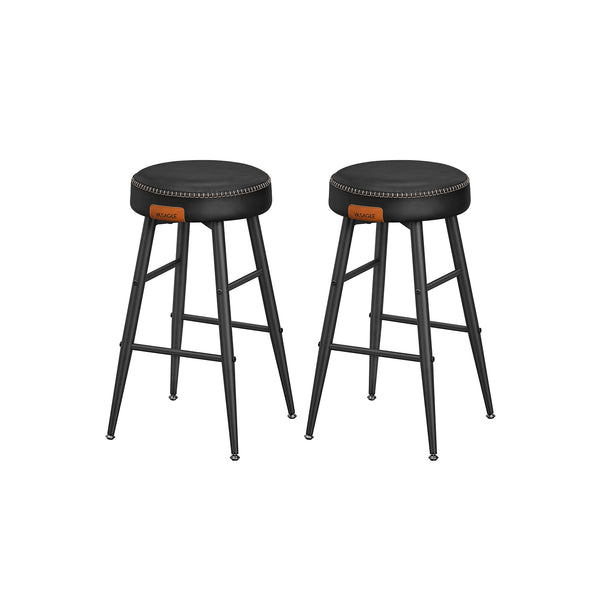 Ekho -Kollektion - Barhocker - 2 - einfach zu montieren - 63 cm hoch