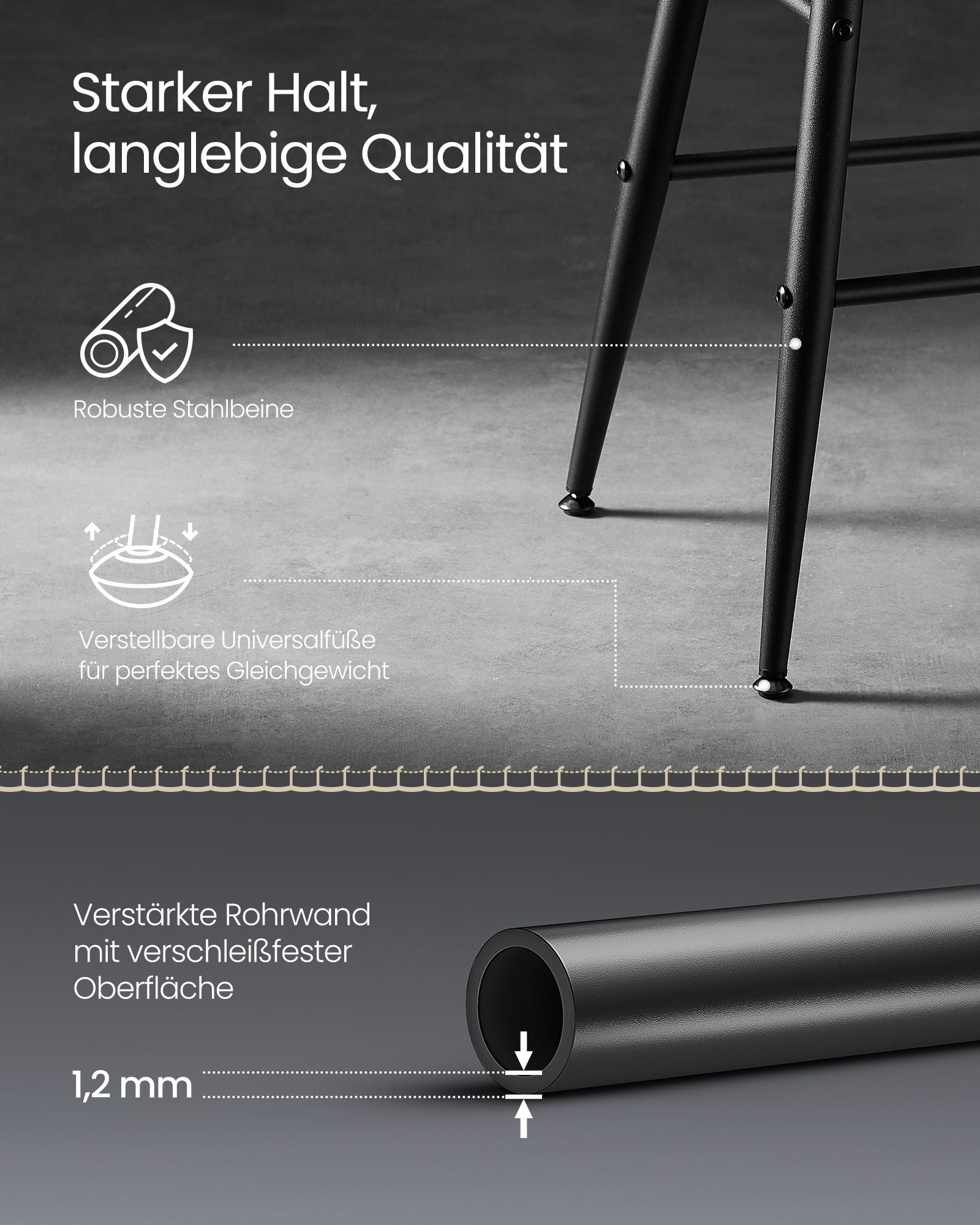 Ekho -Kollektion - Barhocker - 2 - Industriedesign - Industriedesign