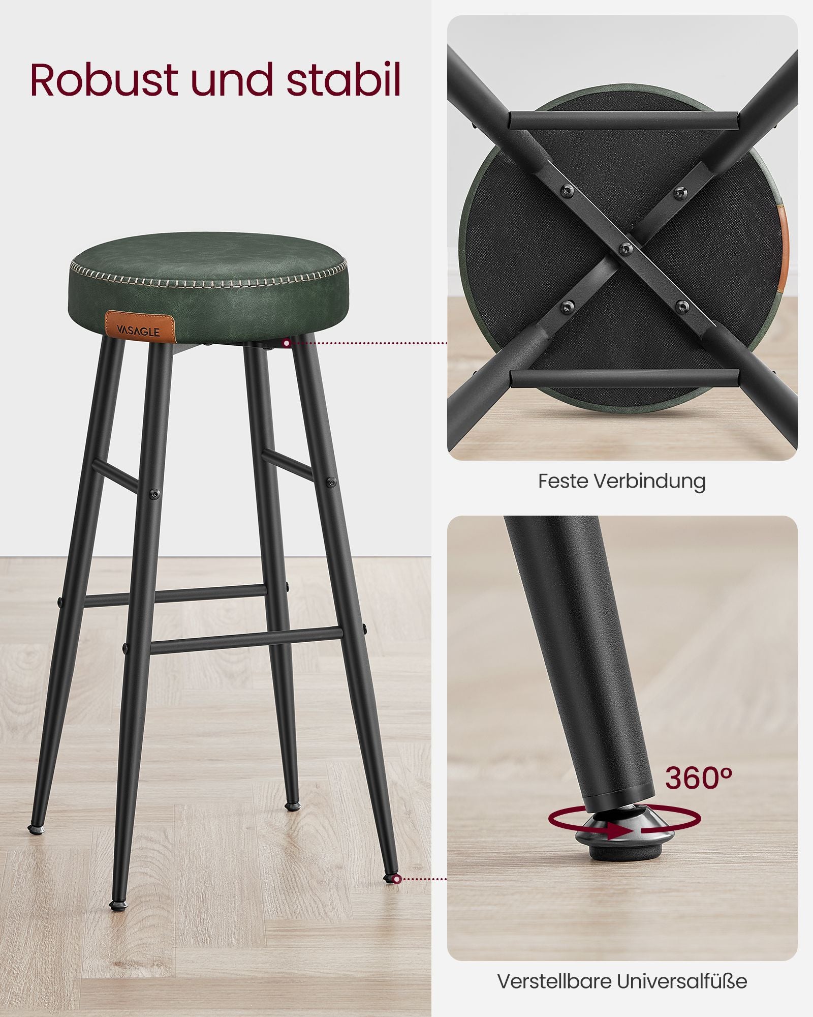 Ekho -Kollektion - Barhocker - 2 - Industriedesign - Industriedesign