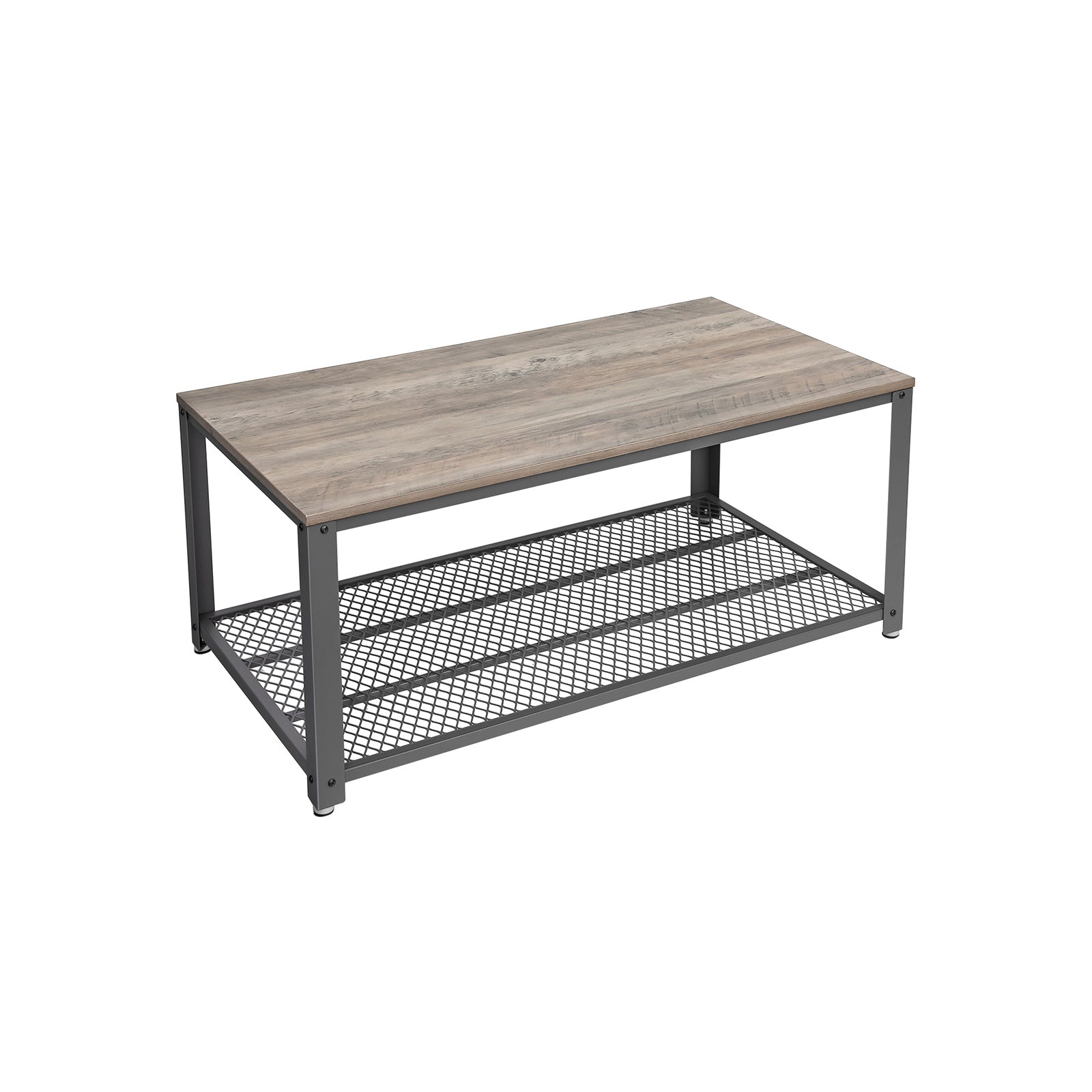 Couchtisch-Lebensraum Tisch-Seite Tisch-TV-Möbel-Vintage-Braun/Schwarz
