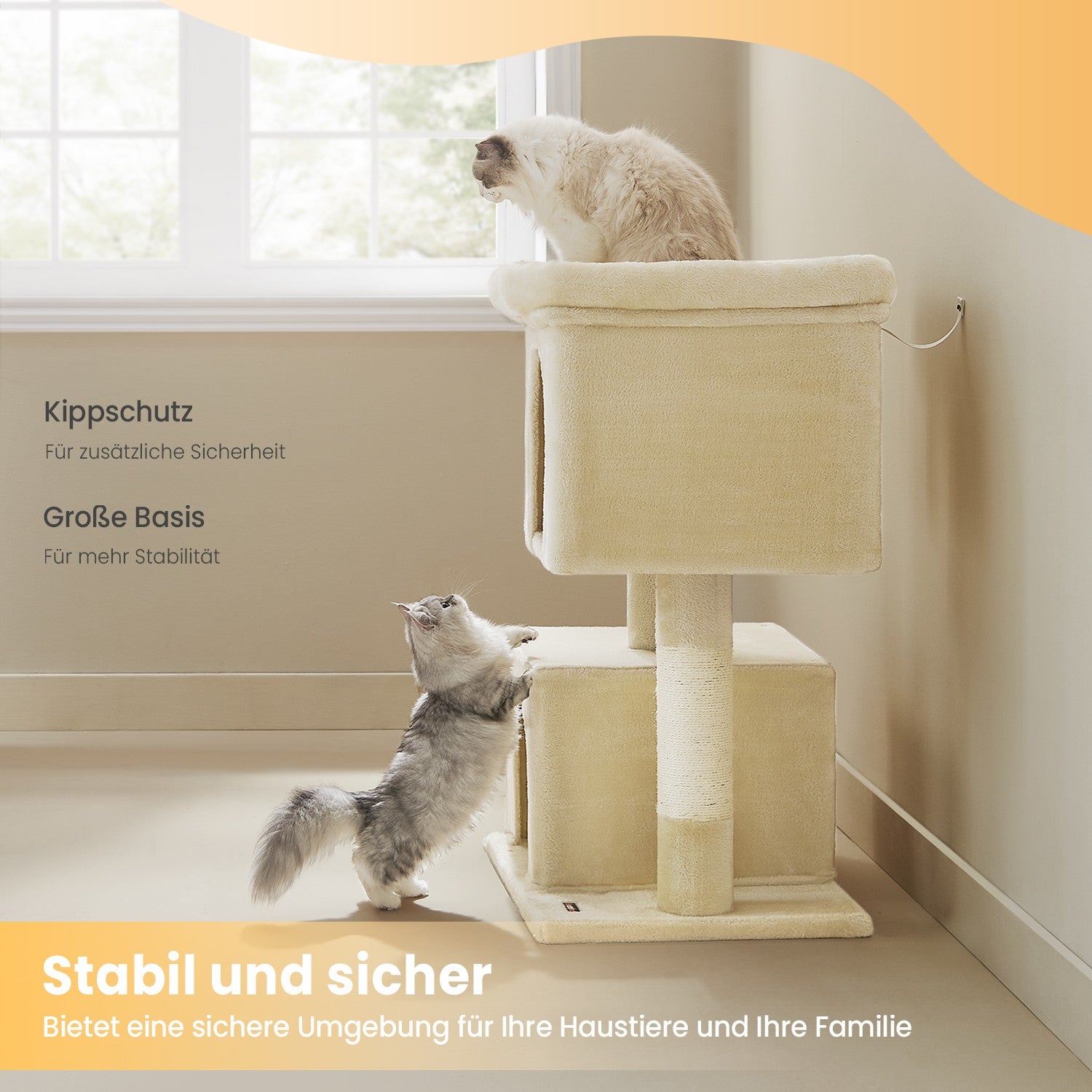 101 cm hohe Kratzerkrabbenkrabbenpol Große Plattform
