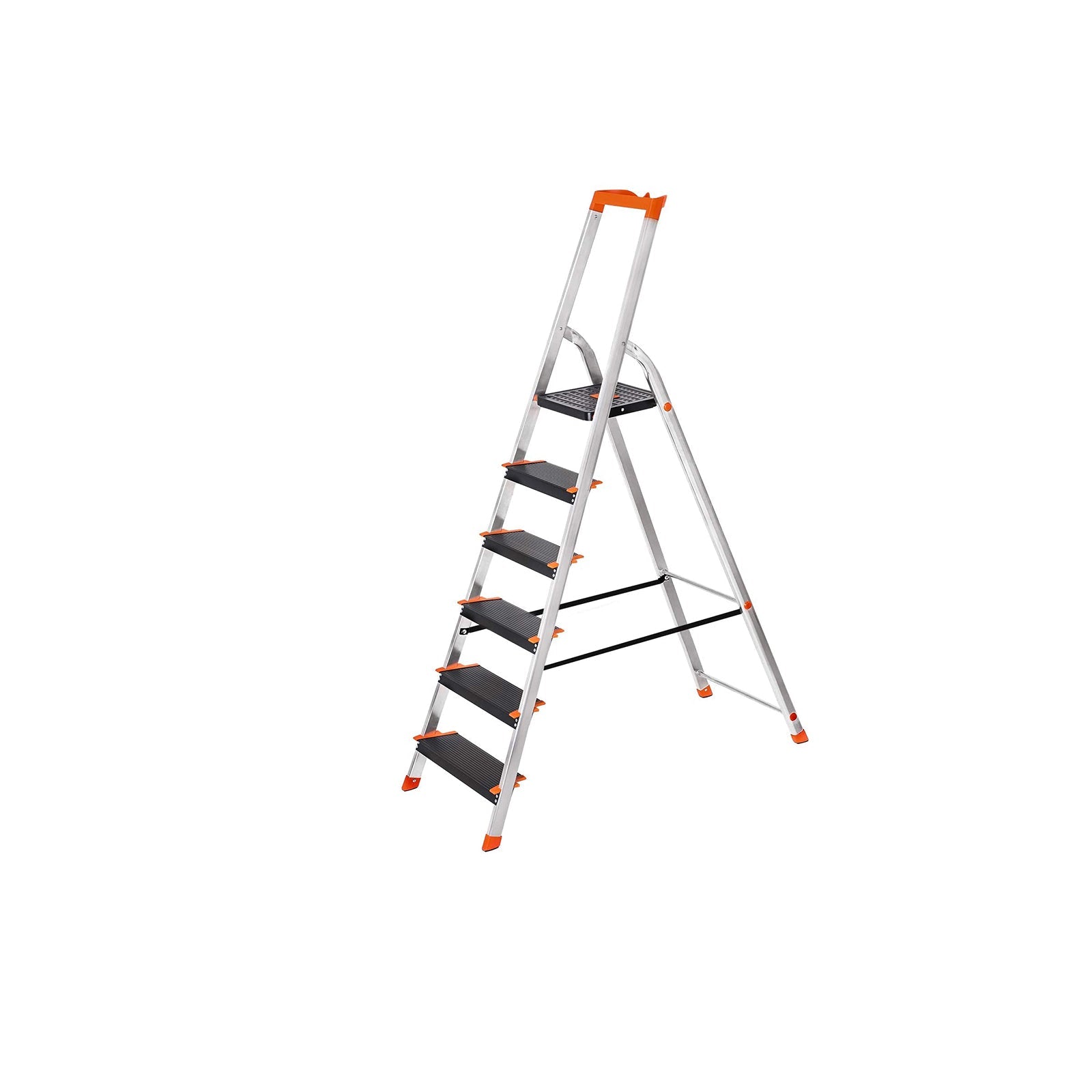 Treppenlade - Klapper - DIY Leiter - Metall - Silber